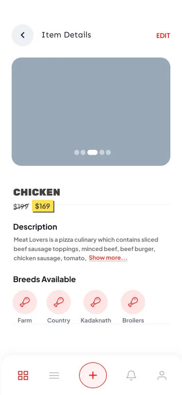 Item details