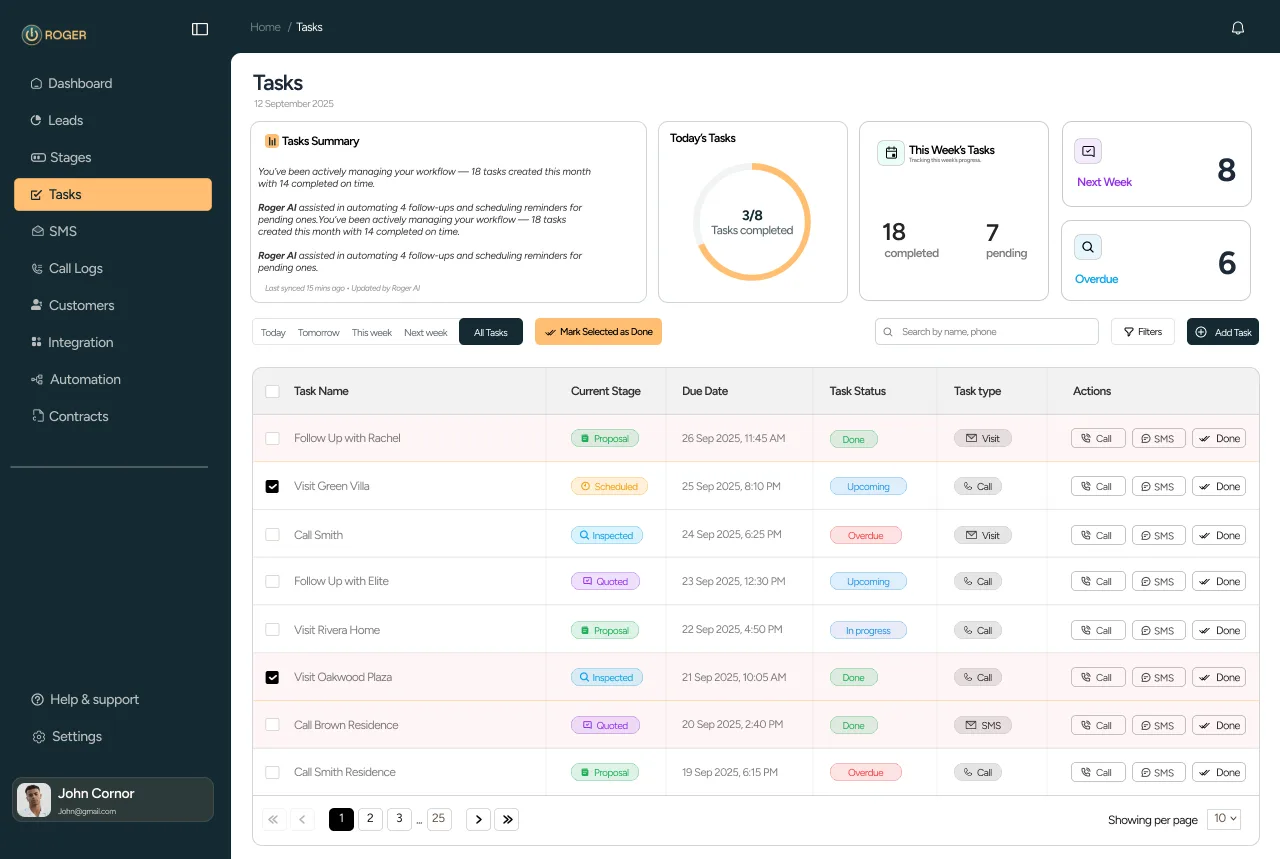 Tasks